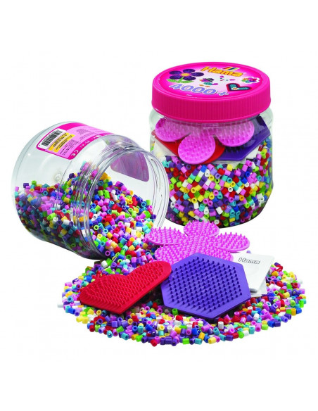 Set de 4000 margele de calcat MIDI si plansete in galeata