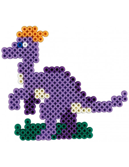 DINOZAURI - 2000 margele HAMA MIDI in cutie cu agatator,Ha3434