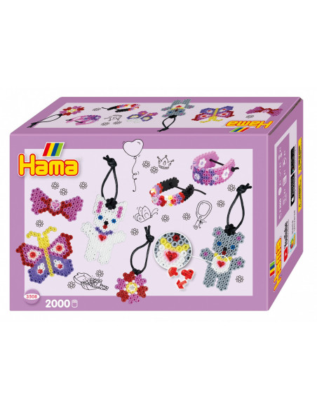 FASHION - 2000 margele HAMA MIDI in cutie cadou MIC,Ha3508