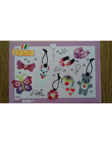 FASHION - 2000 margele HAMA MIDI in cutie cadou MIC,Ha3508