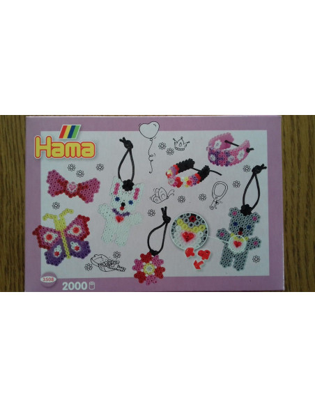 FASHION - 2000 margele HAMA MIDI in cutie cadou MIC,Ha3508