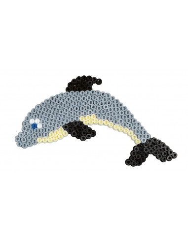 Margele de calcat HAMA MIDI DELFINUL - 2000 margele + 1
