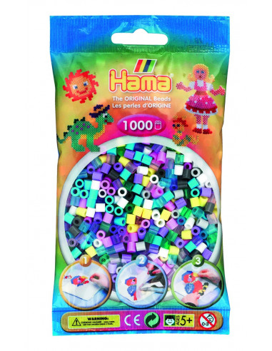 Margele de calcat HAMA MIDI mix de 11 culori,Ha207-69