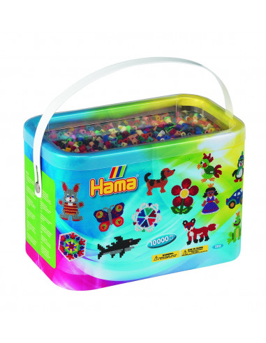 Margele de calcat HAMA MIDI mix de 22 culori,Ha202-67