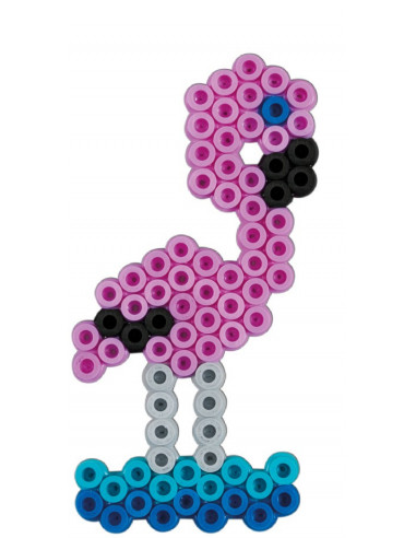 Margele de calcat HAMA MIDI Animale din Zoo - 2000 margele + 1