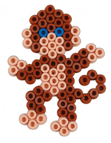 Margele de calcat HAMA MIDI Animale din Zoo - 2000 margele + 1