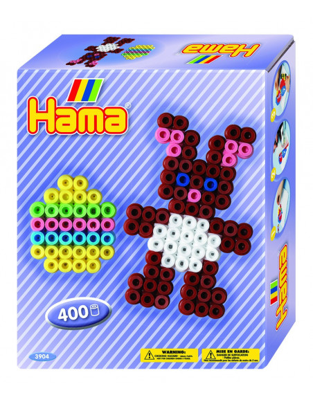 Margele de calcat HAMA Midi in cutie speciala 400 buc