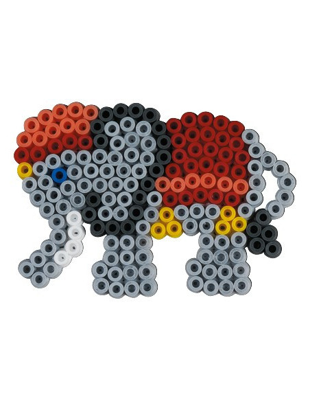 Margele de calcat Hama Midi Elefantul infoliat cu 450 de