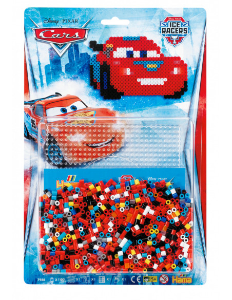 Masinute Disney Fulger McQueen, margele Hama in basica,Ha7988