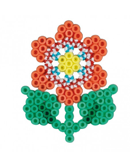 Floare - Margele de calcat Hama Midi infoliat (in basica) 350