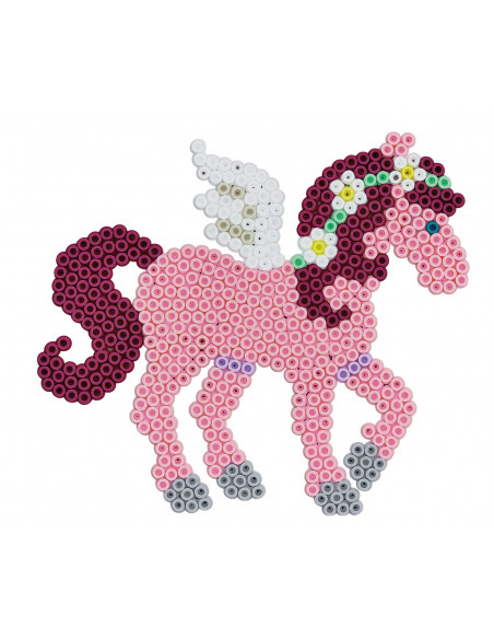 Margele de calcat Hama Midi 2000 in cutie cu agatator, Calutul