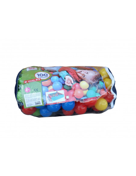 Bile colorate de 85 mm pentru piscina, set de 100,CWR11232