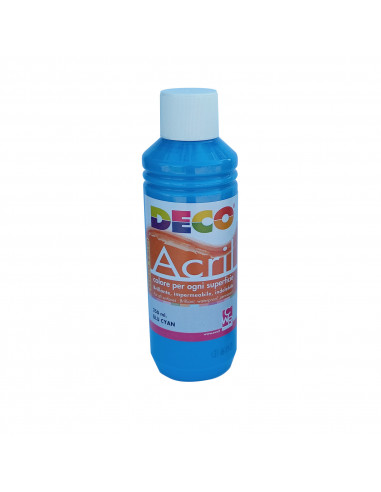 Vopsea acrilica, set de 6 culori de 250 ml,CWR11700/A