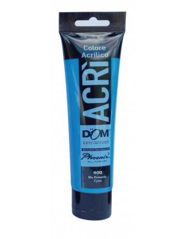 Set de vopsea acrilica in 5 culori in tuburi de 100