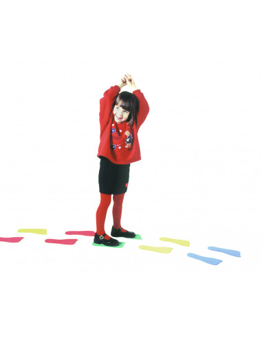 Set de 12 urme de picioare din EVA,CWR6230