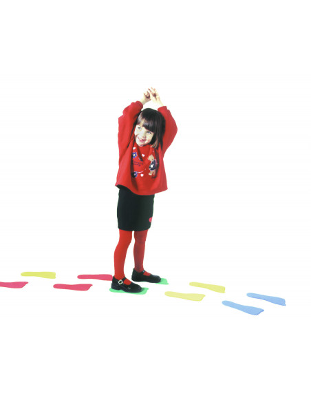 Set de 12 urme de picioare din EVA,CWR6230