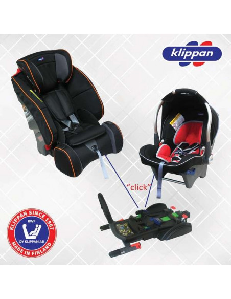 Scaun auto Klippan TRIOFIX COMFORT 9-36 KG cu BAZA ISOFIX