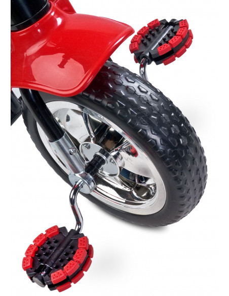 Tricicleta cu maner si scaun reversibil Toyz TIMMY Red,TOYZ-0329