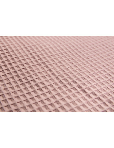 Paturica nou-nascut Sensillo Wafel Wrap Boho Roz 75x75