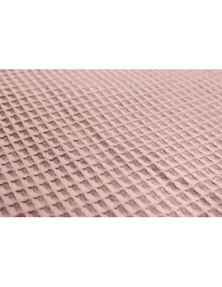 Paturica nou-nascut Sensillo Wafel Wrap Boho Roz 75x75