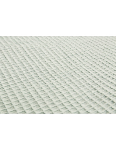 Paturica nou-nascut Sensillo Wafel Wrap Poiana Menta 75x75