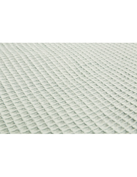 Paturica nou-nascut Sensillo Wafel Wrap Poiana Menta 75x75