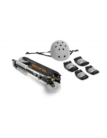 Trotineta scooter cu casca, cotiere si genunchiere Toyz TAURO Trotineta scooter cu casca, cotiere si genunchiere Toyz TAURO