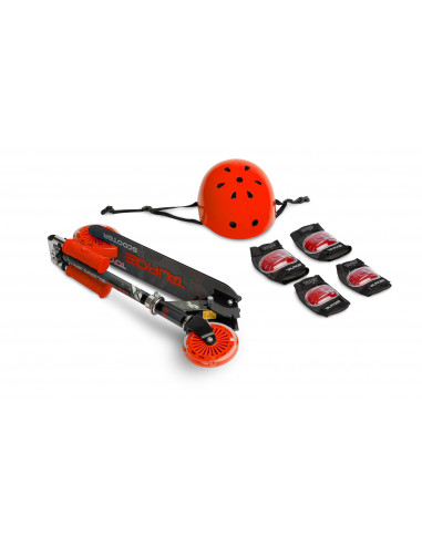 Trotineta scooter cu casca, cotiere si genunchiere Toyz TAURO Trotineta scooter cu casca, cotiere si genunchiere Toyz TAURO