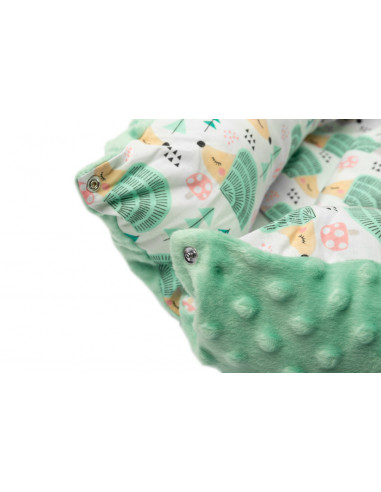 Cosulet cuib bebelus Minky bumbac 70x30 cm Sensillo Arici