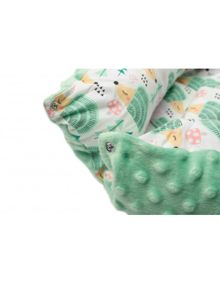 Cosulet cuib bebelus Minky bumbac 70x30 cm Sensillo Arici
