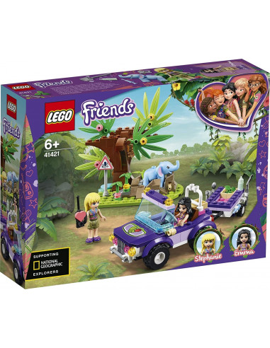Lego Friends Salvarea Puiului De Elefant Din Jungla 41421,41421