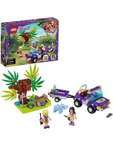 Lego Friends Salvarea Puiului De Elefant Din Jungla 41421,41421