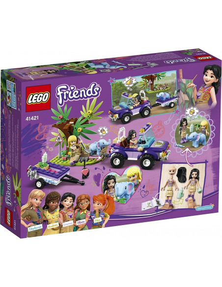 Lego Friends Salvarea Puiului De Elefant Din Jungla 41421,41421
