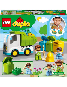 Lego Duplo Autogunoiera Si Reciclare 10945