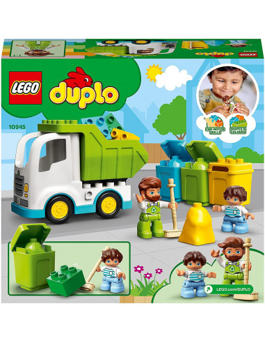 Lego Duplo Autogunoiera Si Reciclare 10945,10945