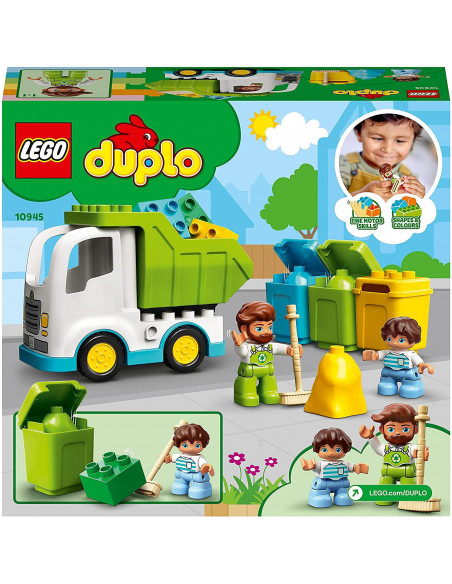 Lego Duplo Autogunoiera Si Reciclare 10945,10945