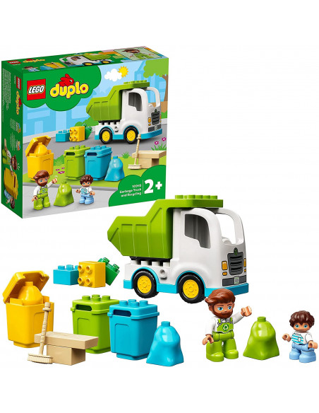 Lego Duplo Autogunoiera Si Reciclare 10945,10945