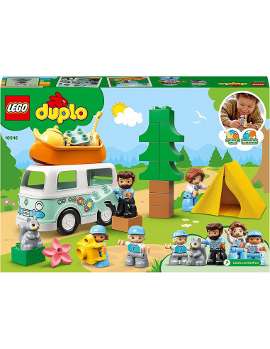 Lego Duplo Aventura Cu Rulota De Vacanta A Familiei 10946,10946