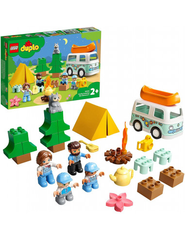 Lego Duplo Aventura Cu Rulota De Vacanta A Familiei 10946,10946