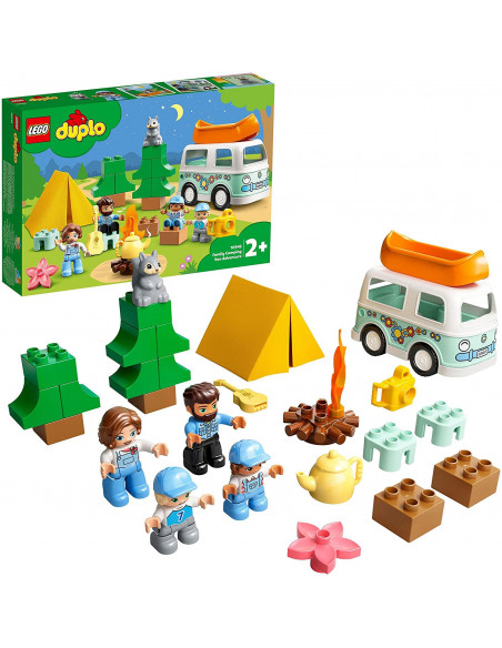 Lego Duplo Aventura Cu Rulota De Vacanta A Familiei 10946,10946