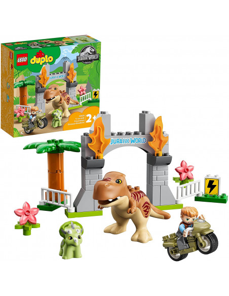 Lego Duplo Evadarea Dinozurilor T. Rex Si Triceratops