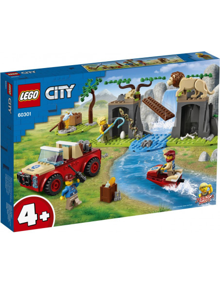 Lego City Masina De Teren Pentru Salvarea Animalelor Salbatice