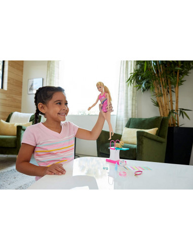 Barbie Papusa Inotatoare,MTDHB63_GHK23
