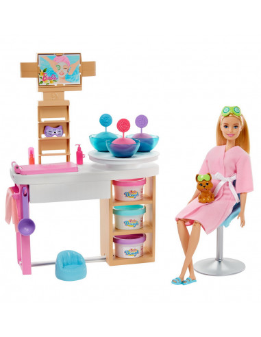 Barbie Set De Joaca O Zi La Salonul Spa,MTGJR84