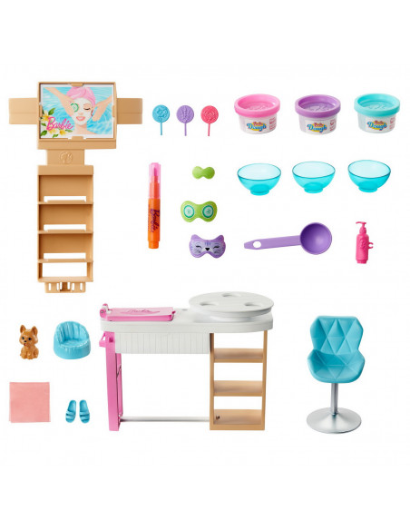 Barbie Set De Joaca O Zi La Salonul Spa,MTGJR84
