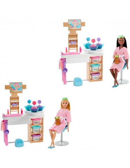 Barbie Set De Joaca O Zi La Salonul Spa,MTGJR84