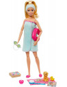 Barbie Set De Joaca Cu Accesorii Wellness Si Spa,MTGKH73_GJG55