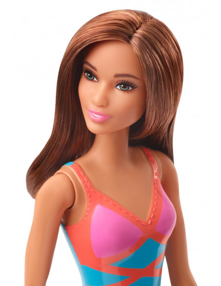 Papusa Barbie Satena Cu Costum De Baie