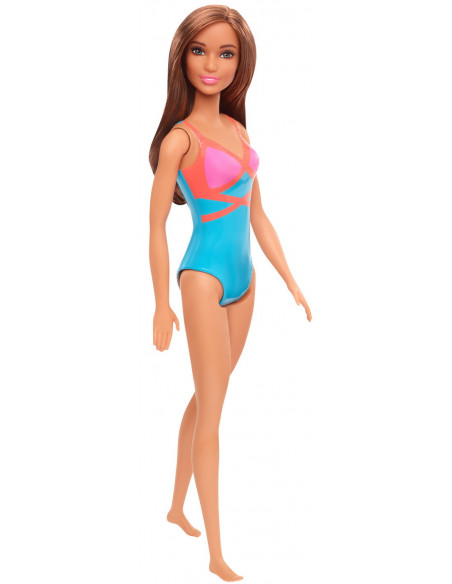 Papusa Barbie Satena Cu Costum De Baie