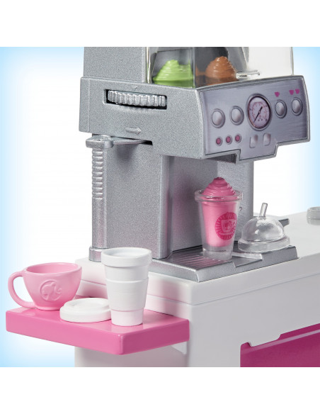 Barbie Set Cafenea Cu 20 De Accesorii,MTGMW03 Barbie Set Cafenea Cu 20 De Accesorii,MTGMW03